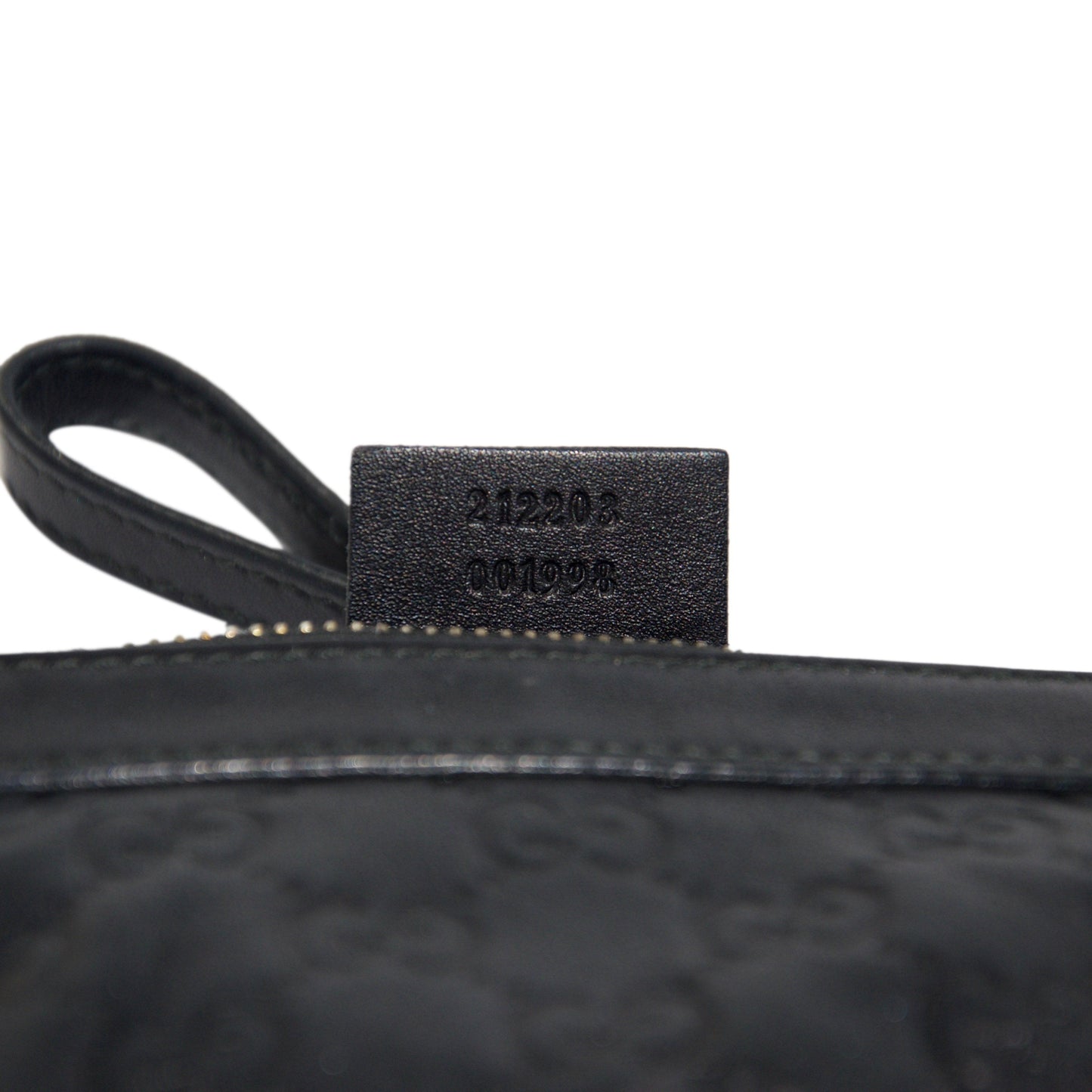 Gucci Guccissima New Britt Wristlet