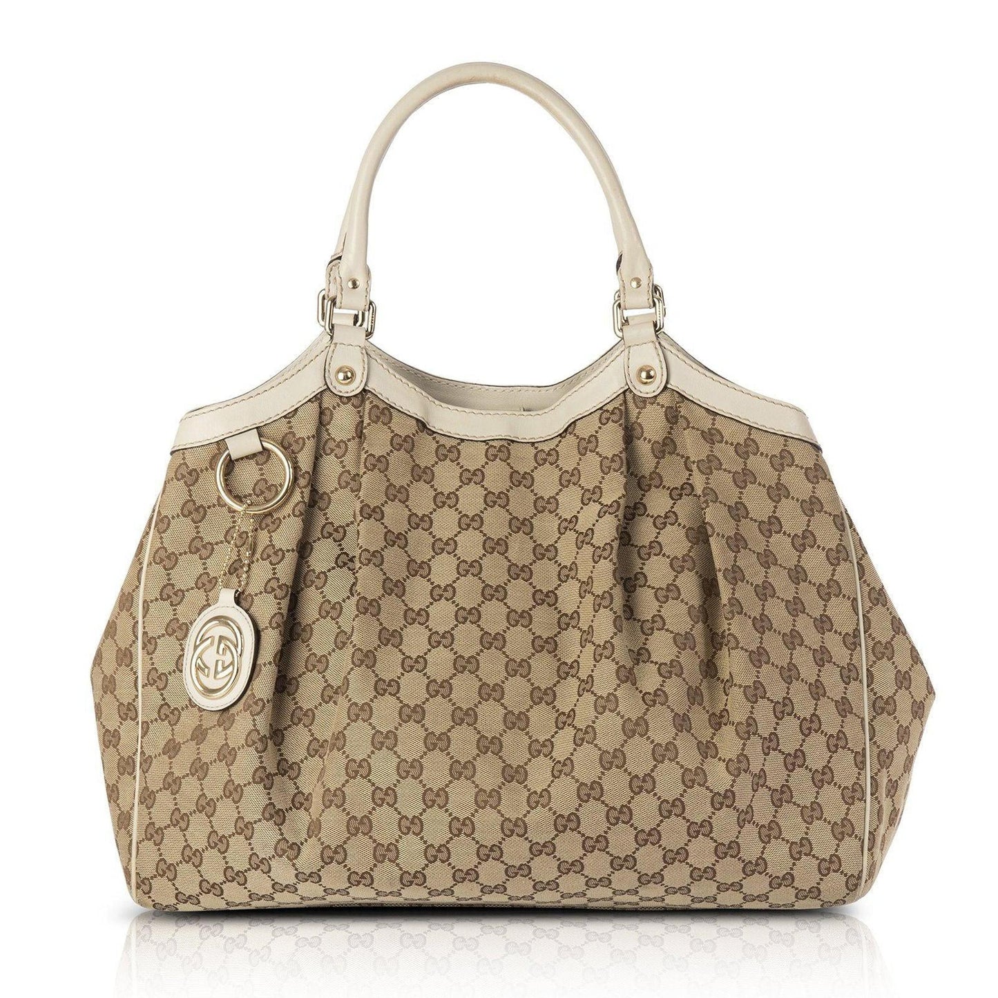 Gucci Large GG Canvas Sukey Tote
