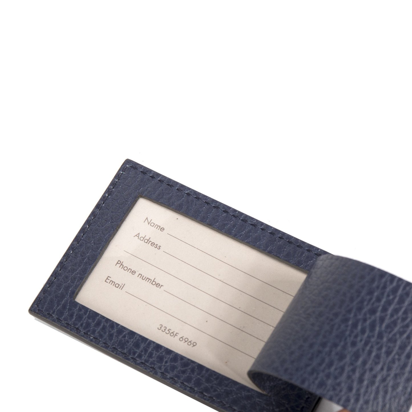 Gucci Leather Luggage Tag