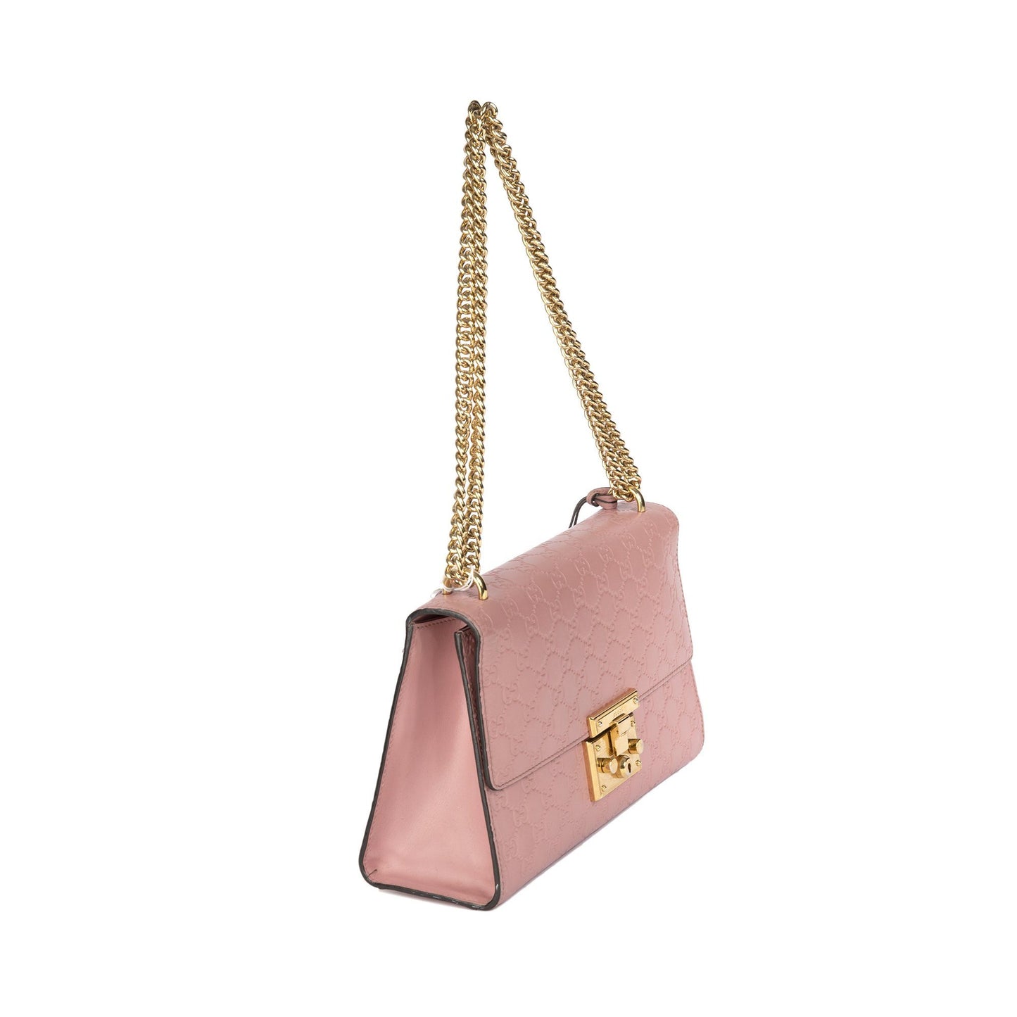 Gucci Medium Signature Padlock Shoulder Bag