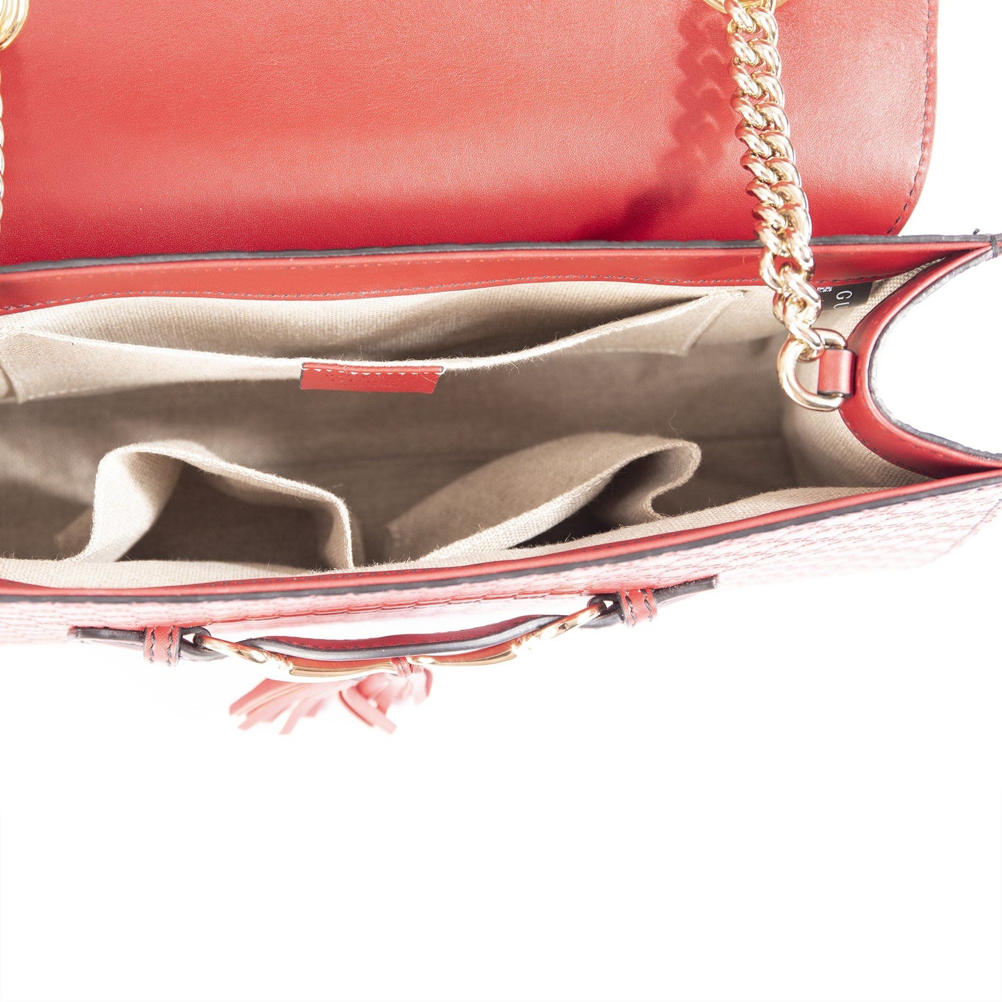 Gucci Microguccissima Medium Emily Chain Shoulder Bag