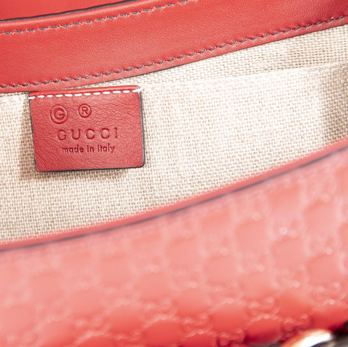 Gucci Microguccissima Medium Emily Chain Shoulder Bag