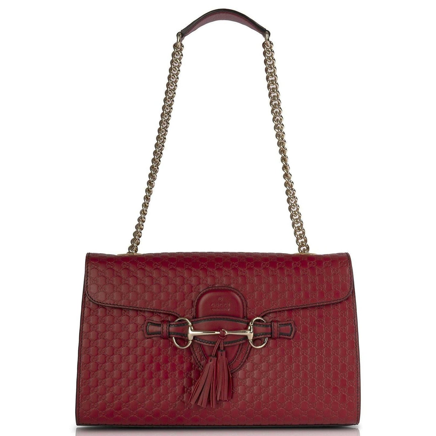 Gucci Microguccissima Medium Emily Chain Shoulder Bag