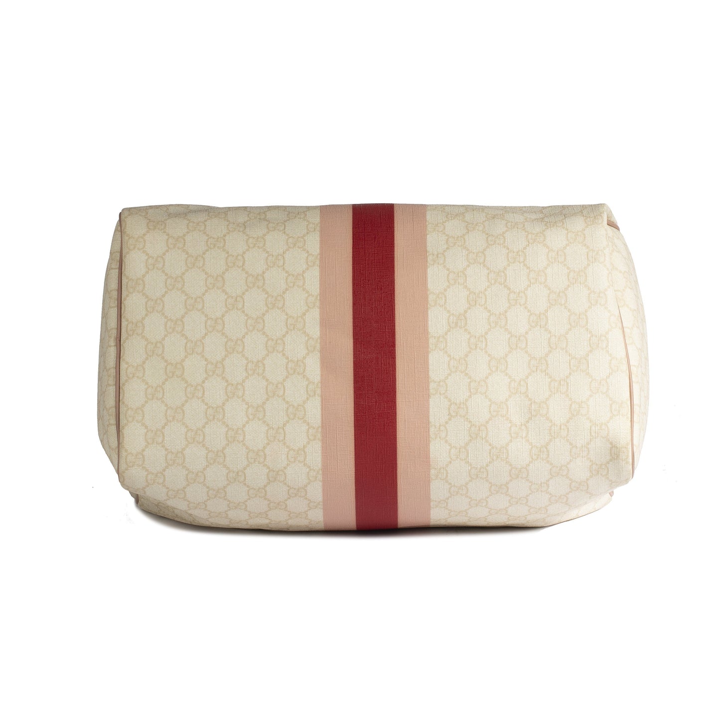 Gucci Script Web GG Canvas Boston Bag