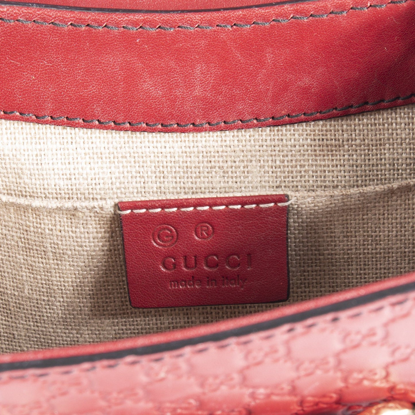 Gucci Signature Mini Emily Crossbody Bag