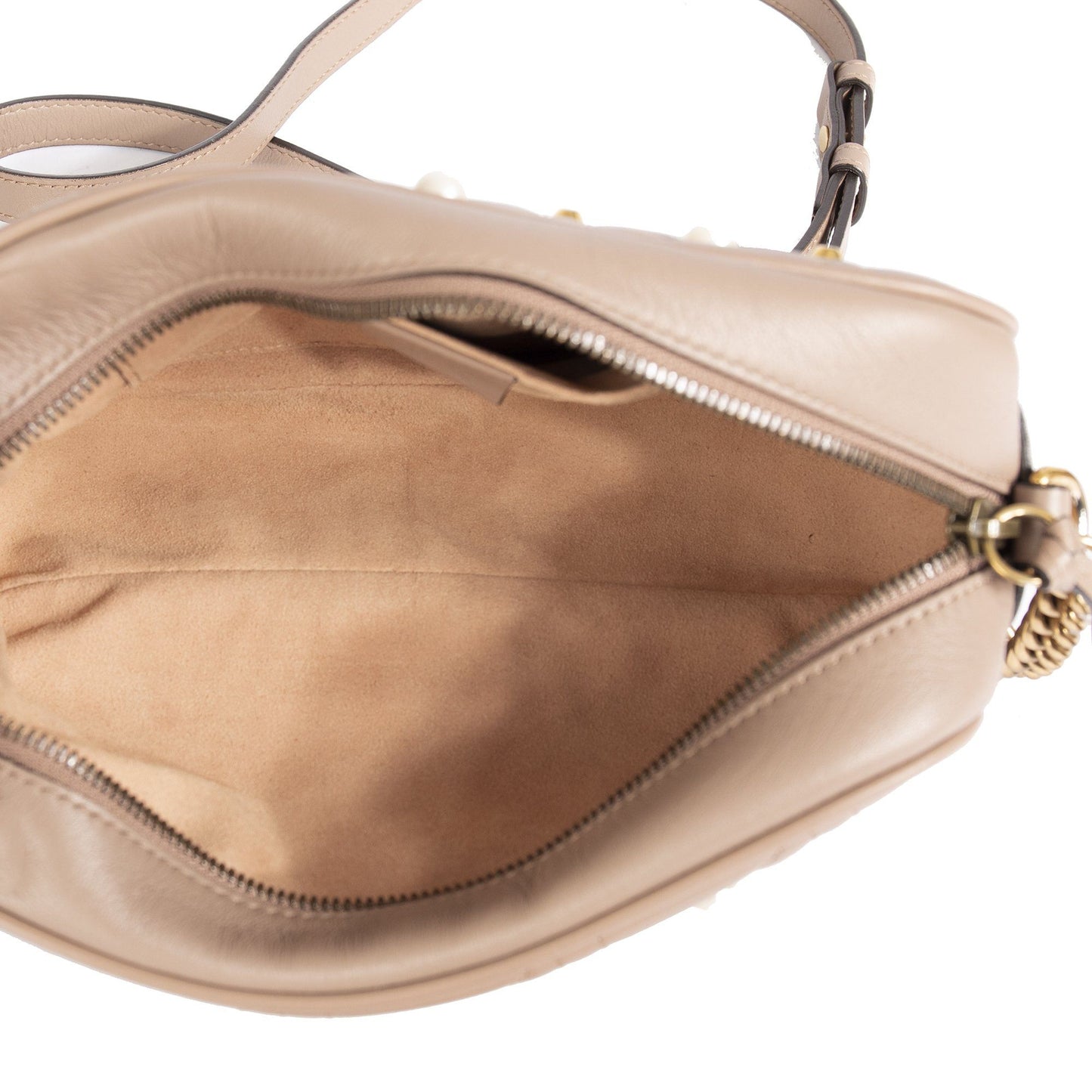 Gucci Small GG Pearly Marmont Shoulder Bag