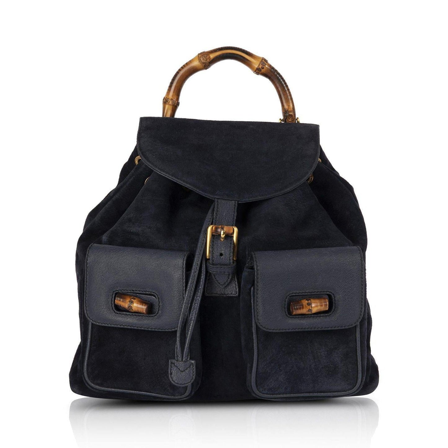 Gucci Vintage Bamboo Backpack