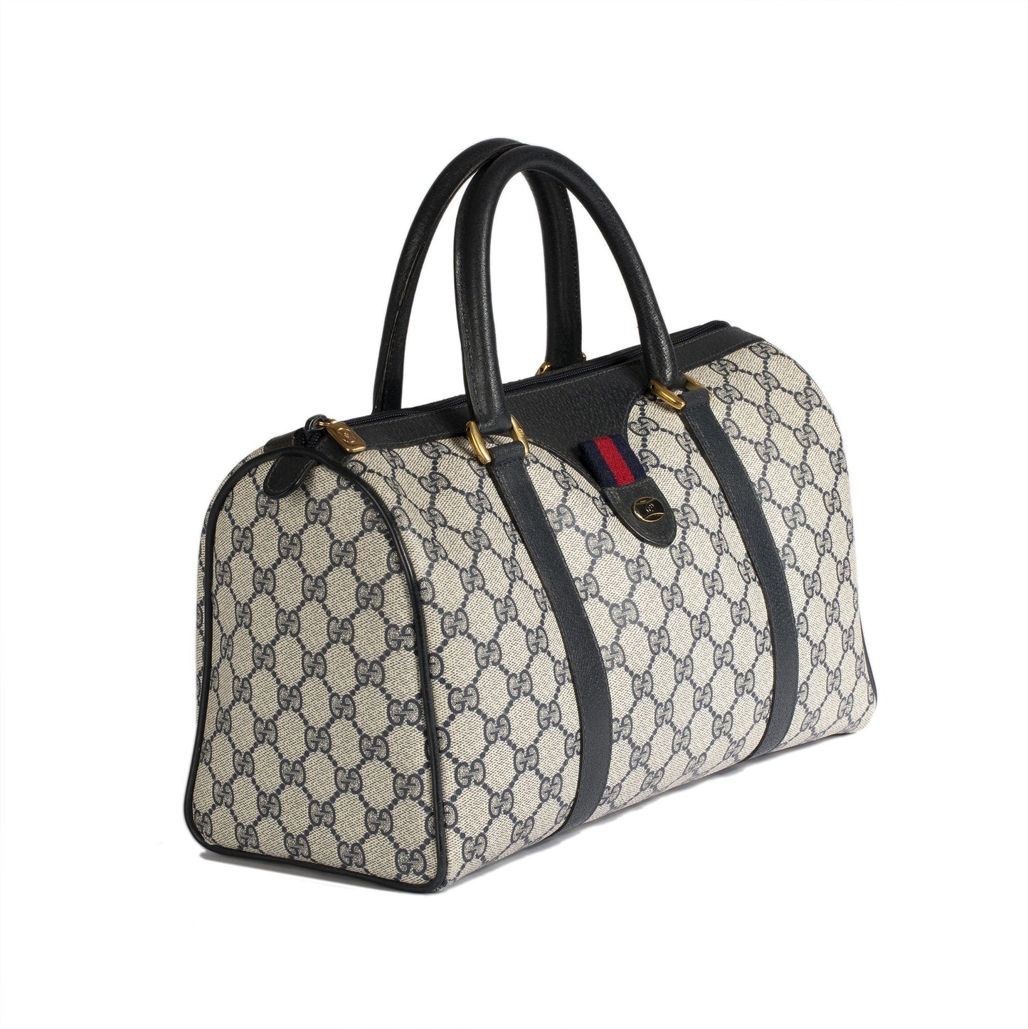 Gucci Vintage GG Plus Boston Bag