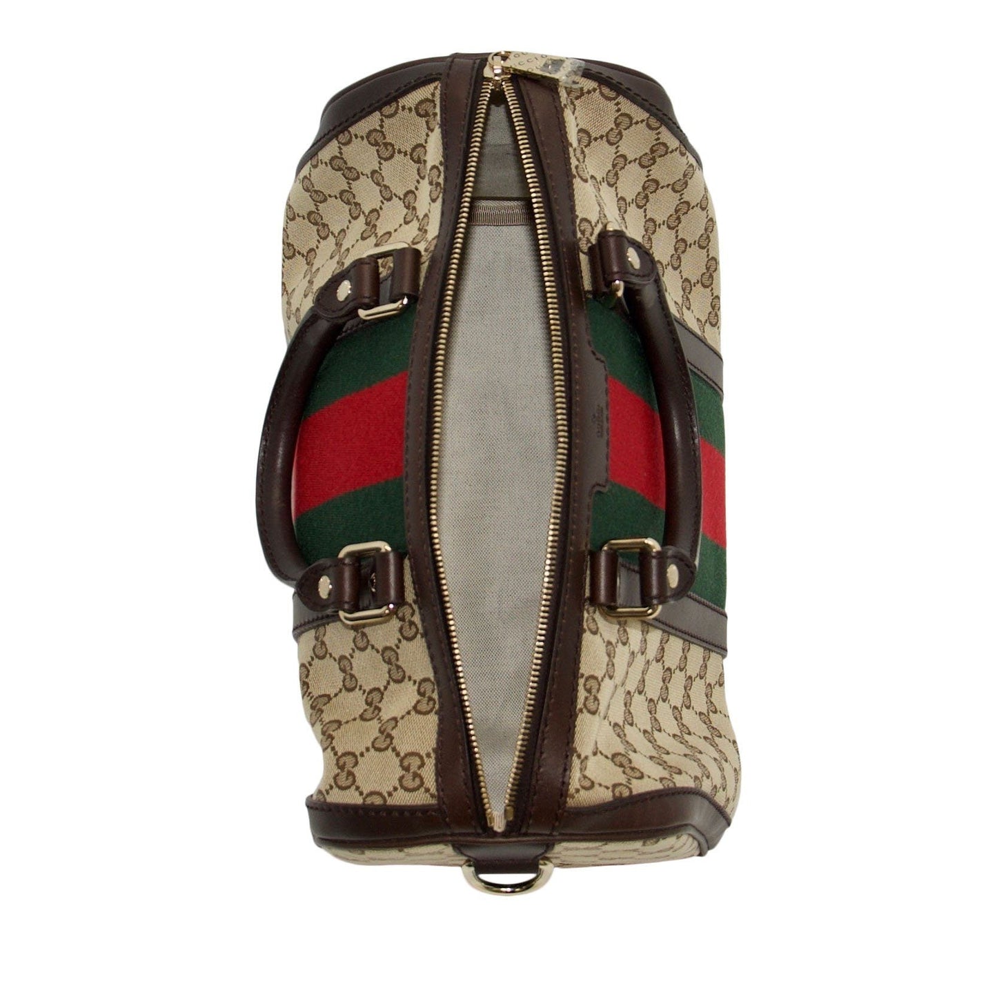 Gucci Vintage Web Original GG Boston Bag