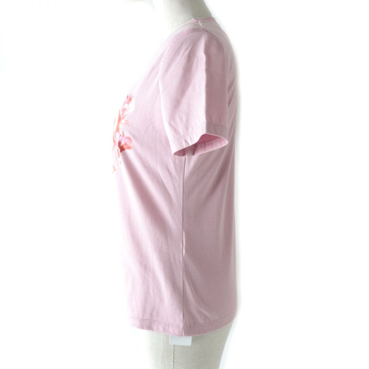 HERMES Short sleeve T-shirt Main: 100% cotton pink Women 36