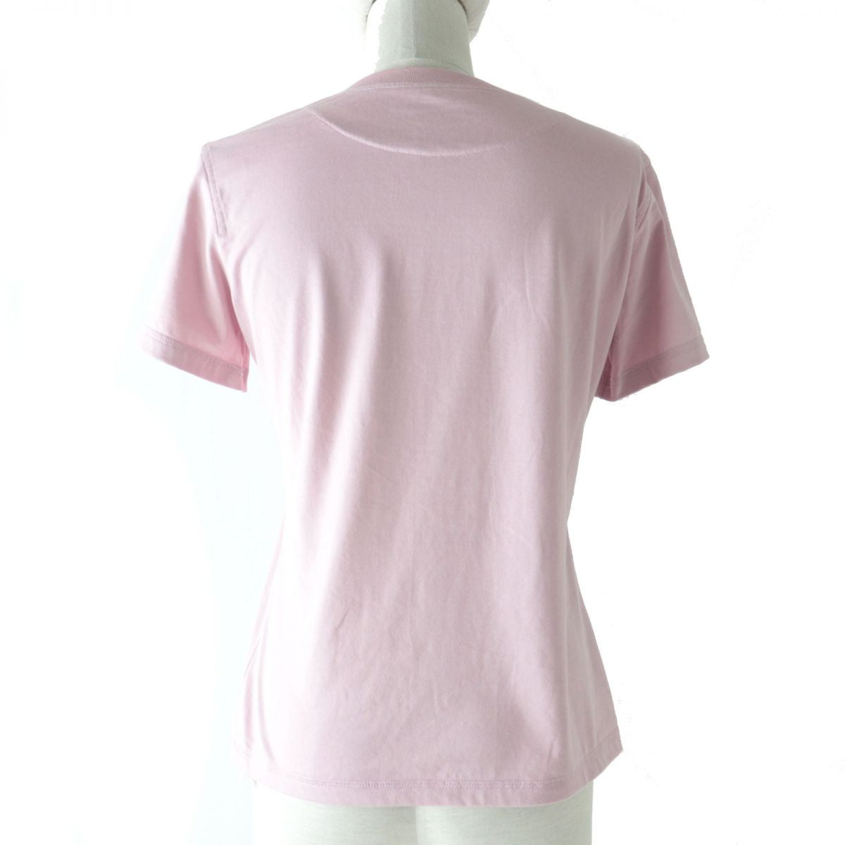 HERMES Short sleeve T-shirt Main: 100% cotton pink Women 36