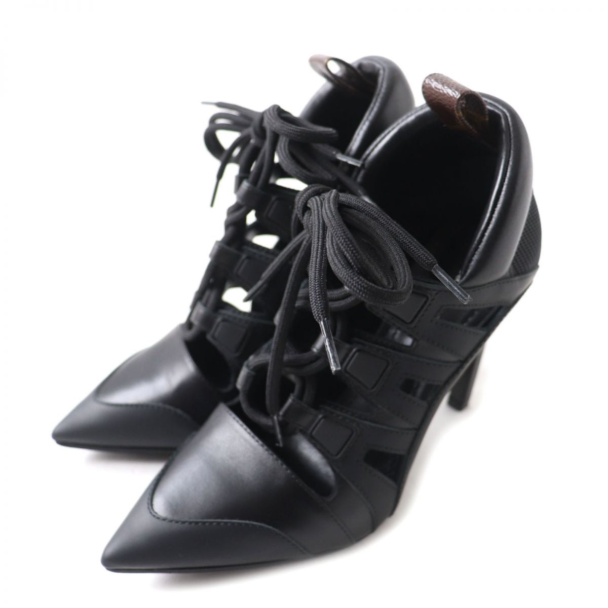LOUIS VUITTON pumps Main: Leather black Women 36