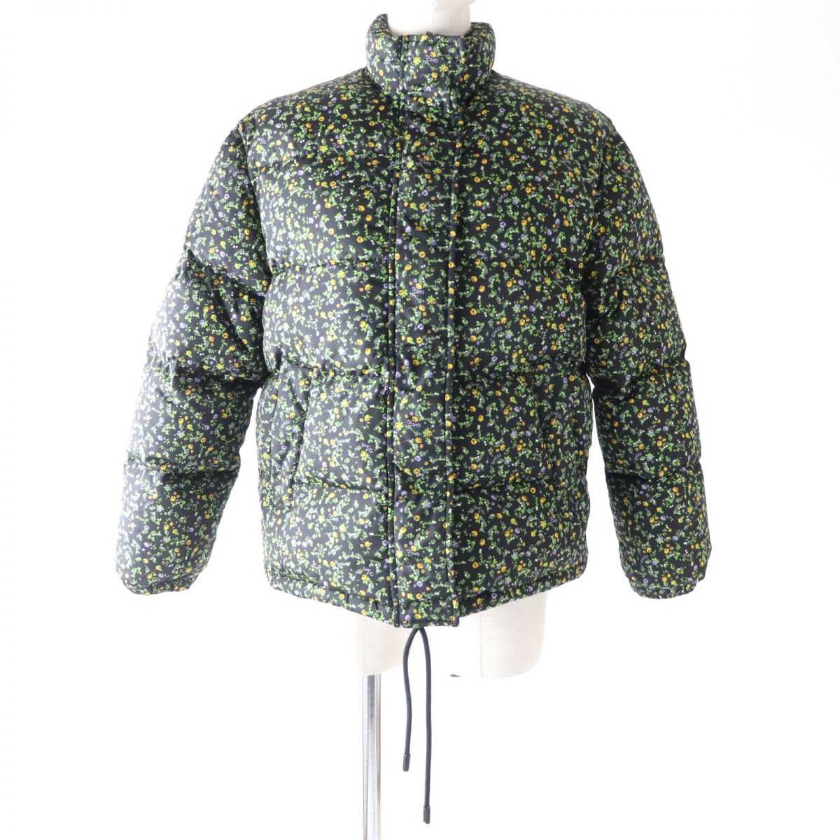 GUCCI Down jacket Outer: 100% nylon, Filling: 90% down, Filling: 10% feather, Part: 100% polyester multicolor Women 38