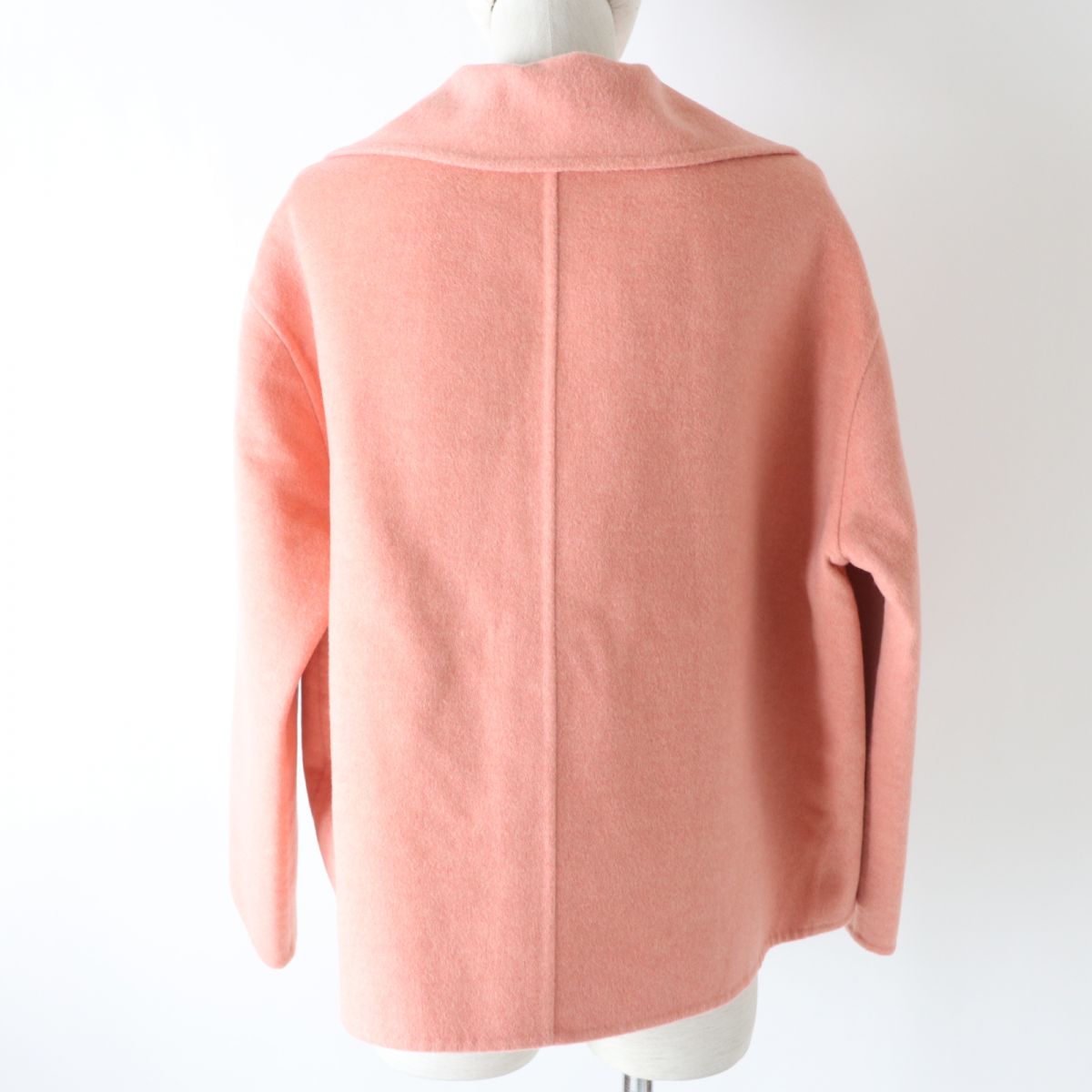 HERMES Jacket Outer material: 100% cashmere pink Women 36