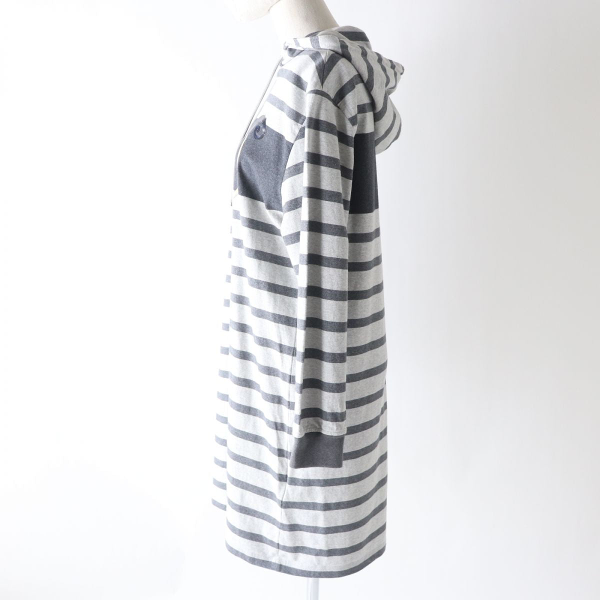 HERMES one piece Main: 100% cotton, part: 82% cotton, part: 16% nylon, part: 2% polyurethane gray Women 34