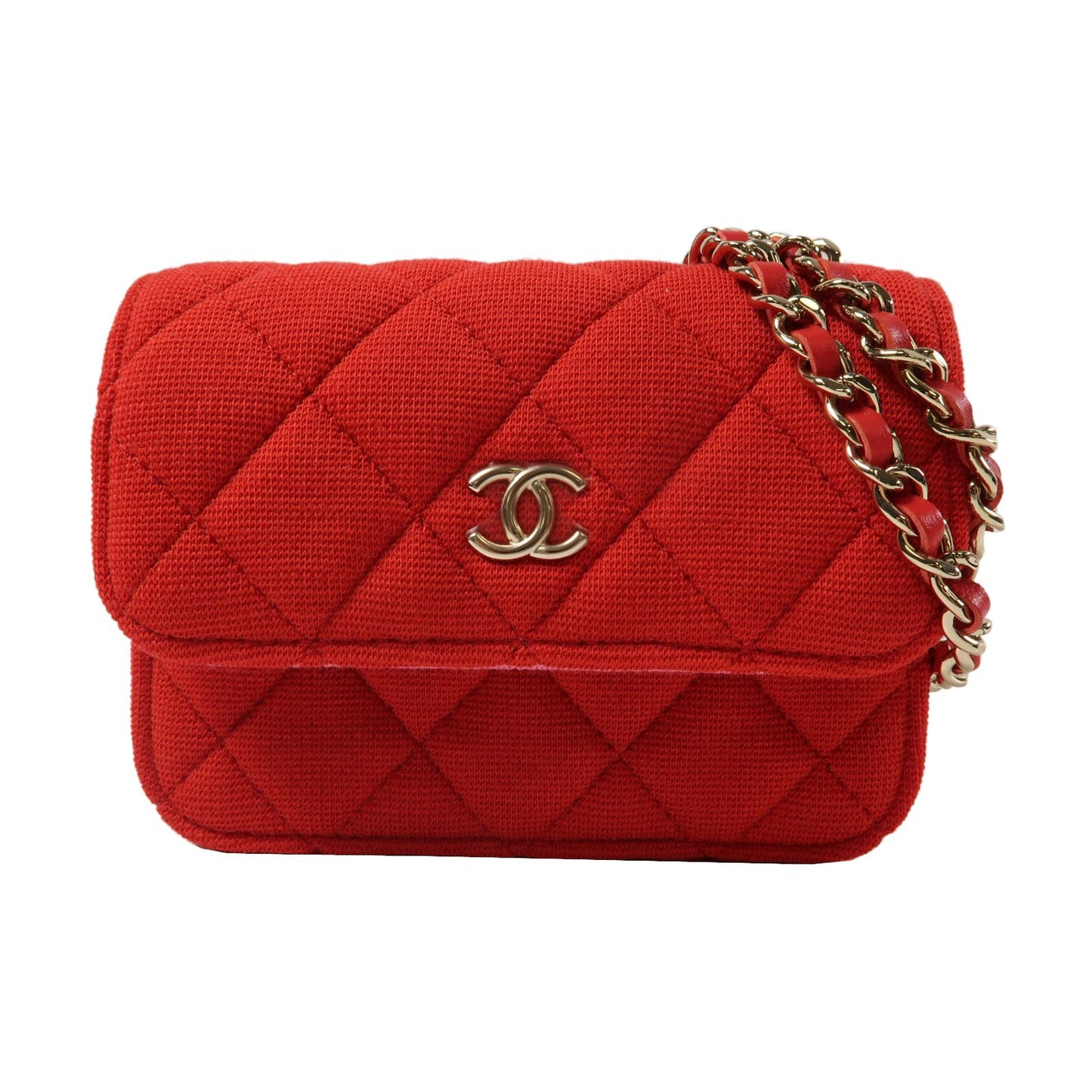 Chanel Crossbody Chain shoulder bag Red