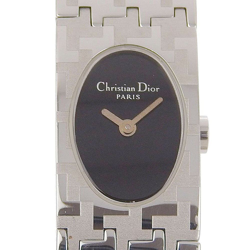 Dior Watches Quartz D70-100 Stainless Steel Silver Miss Dior black dial Women