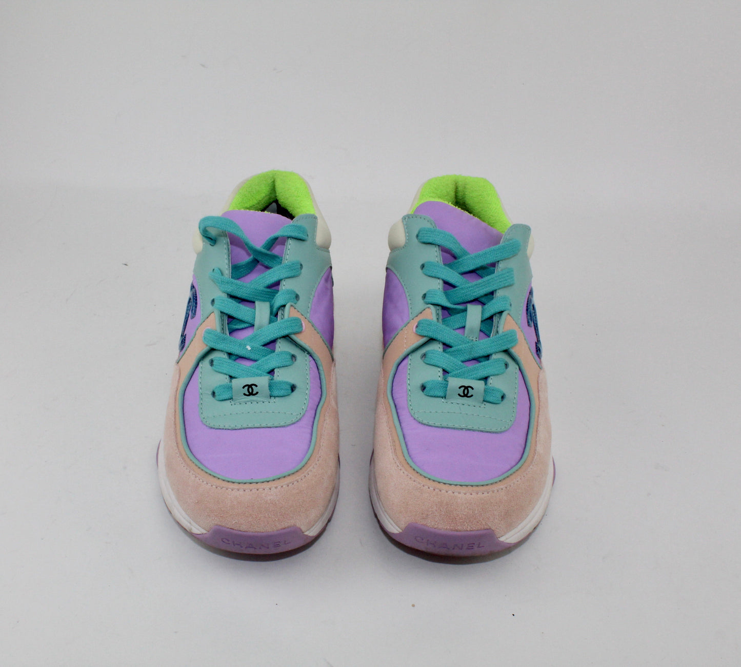 CHANEL CROSS TRAINER SNEAKERS