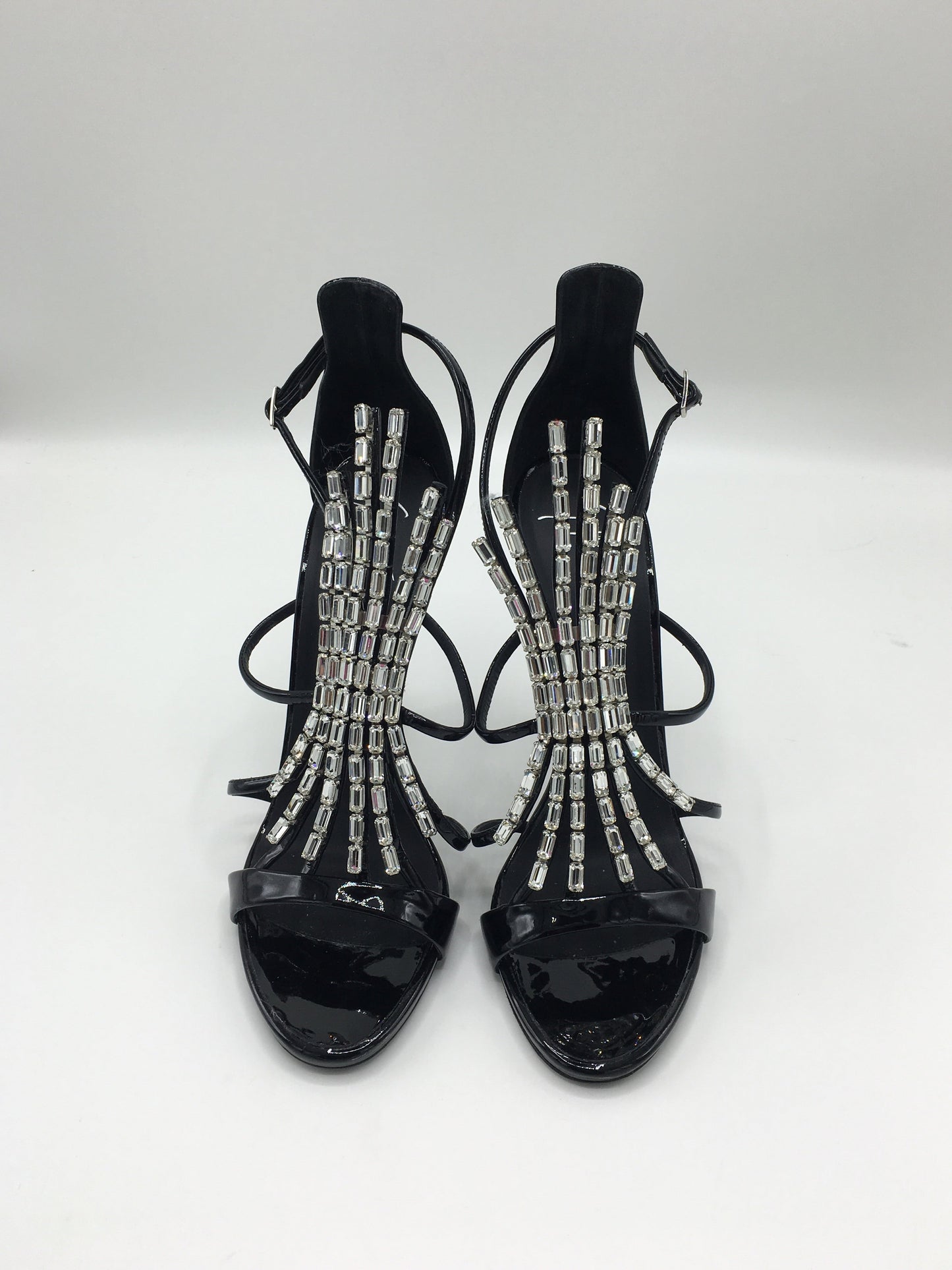 GIUSEPPE ZANOTTI BELLE CRYSTAL EMBELLISHED SIZE 40