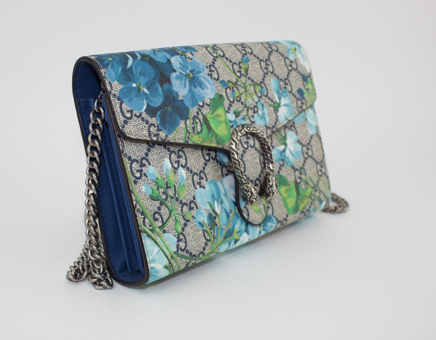 GUCCI DIONYSUS SMALL BLOOMS CHAIN BAG
