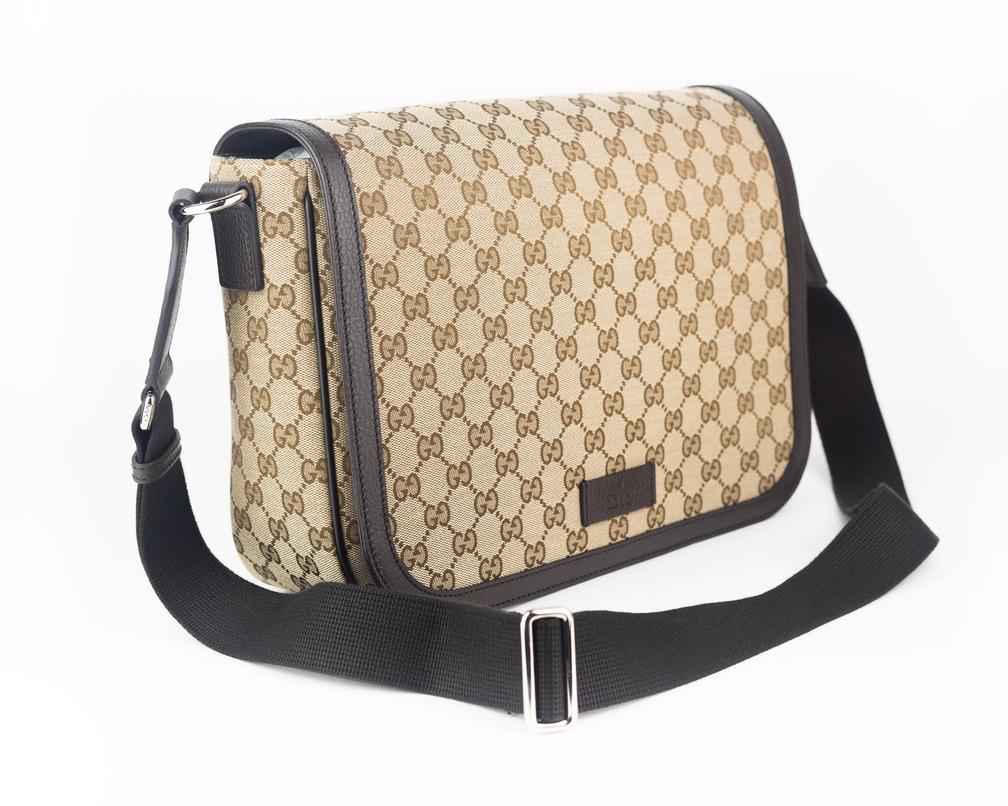 Gucci GG Canvas Crossbody Large Messenger Bag