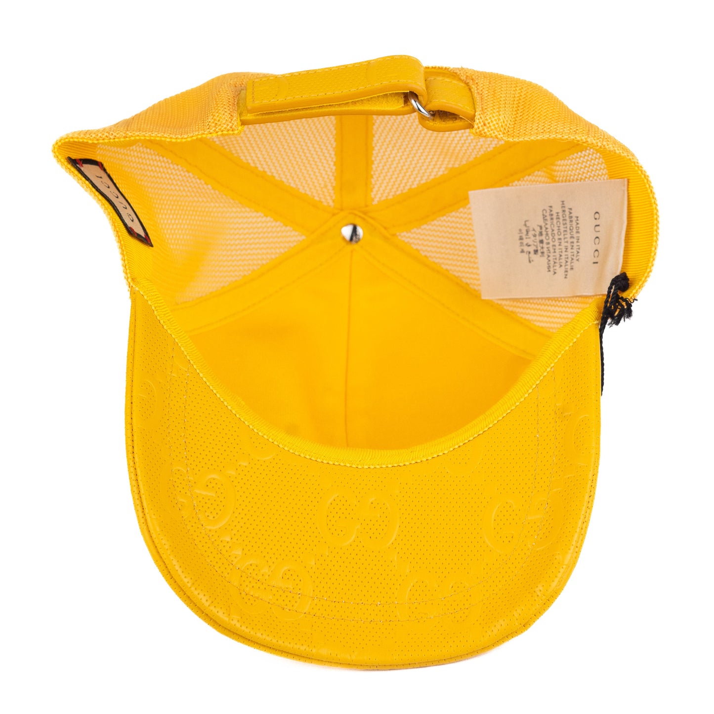 Gucci GG Calfskin Baseball Hat