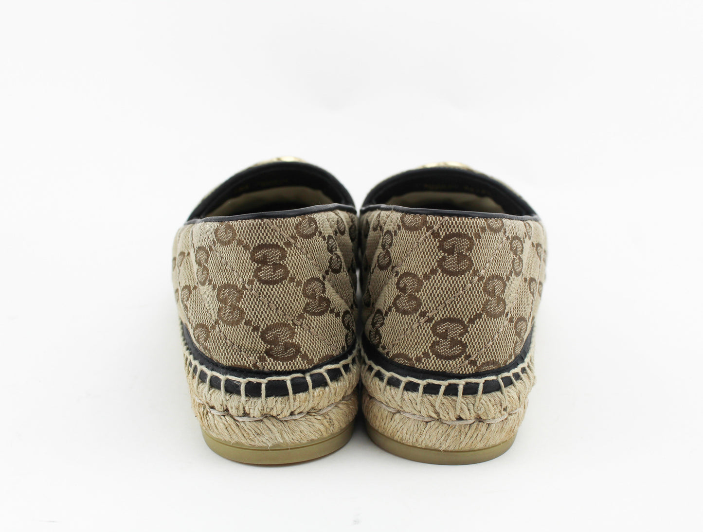 Gucci  GG matelassé canvas espadrille