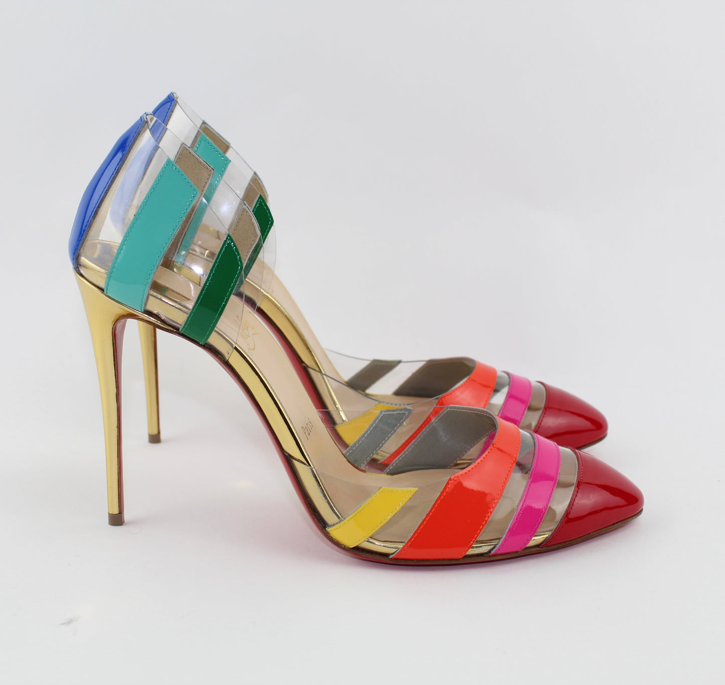 CHRISTIAN LOUBOUTIN GABRIELLA 100 SIZE 39.5