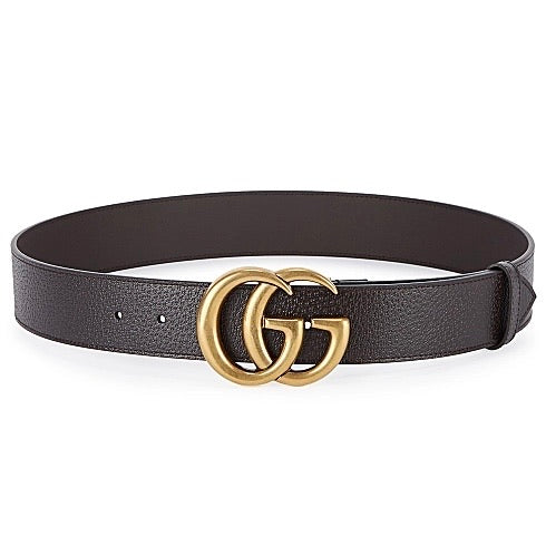 Gucci Double G leather belt Size 90/36 in dark brown