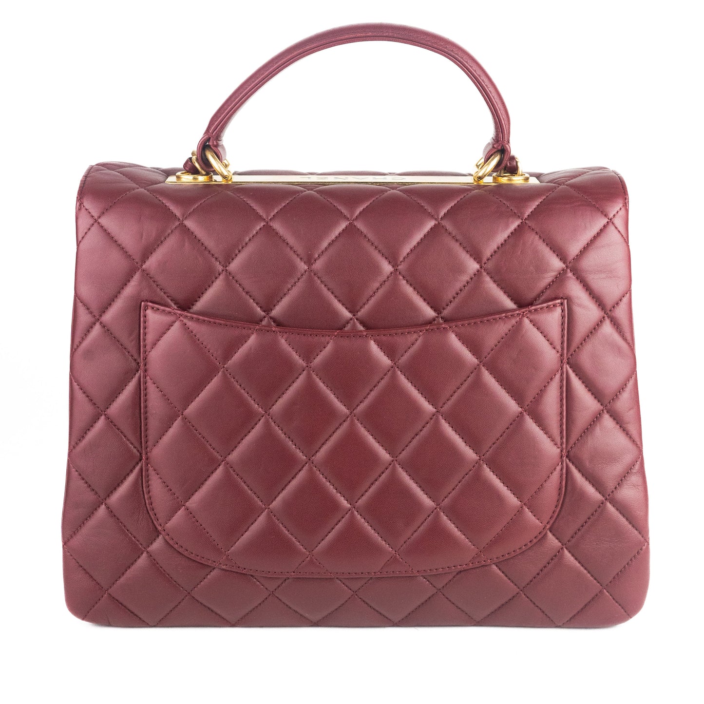 Chanel large Trendy Lambskin Top Handle Bag