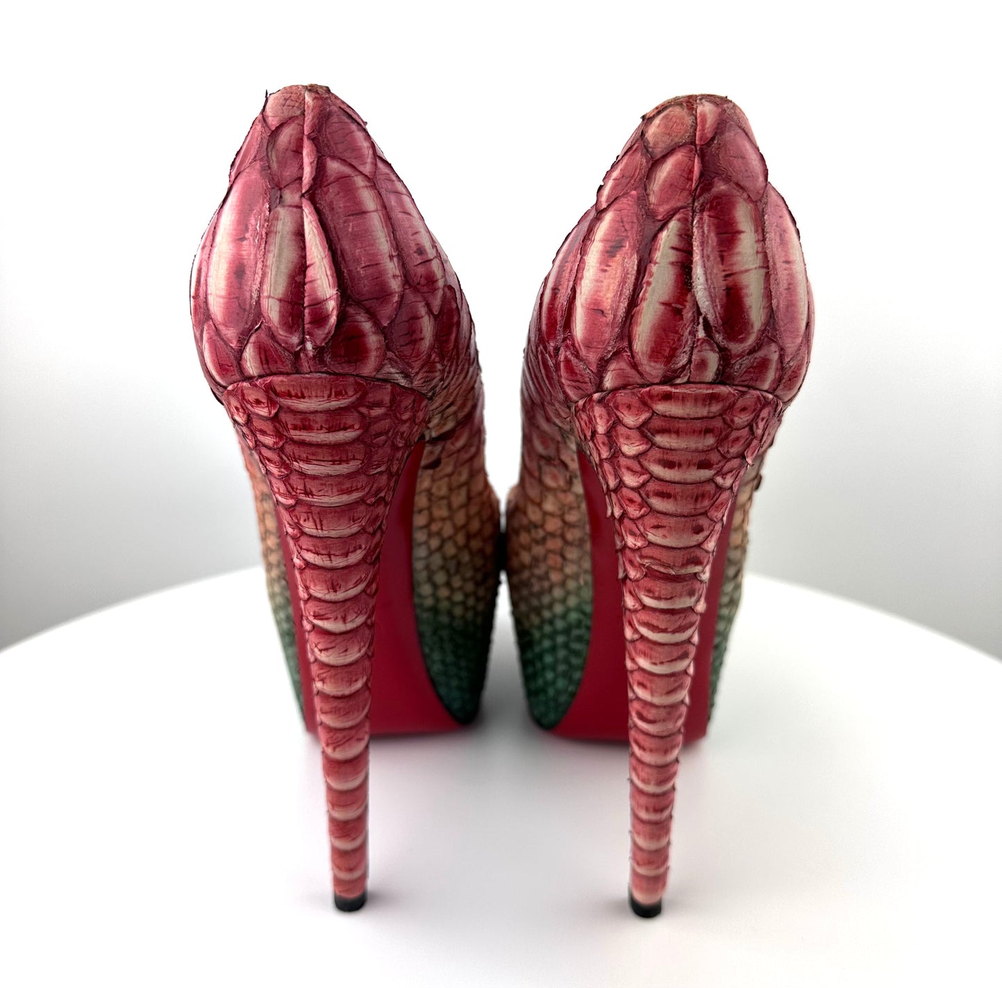 Christian Louboutin Snake skin Daffodiles