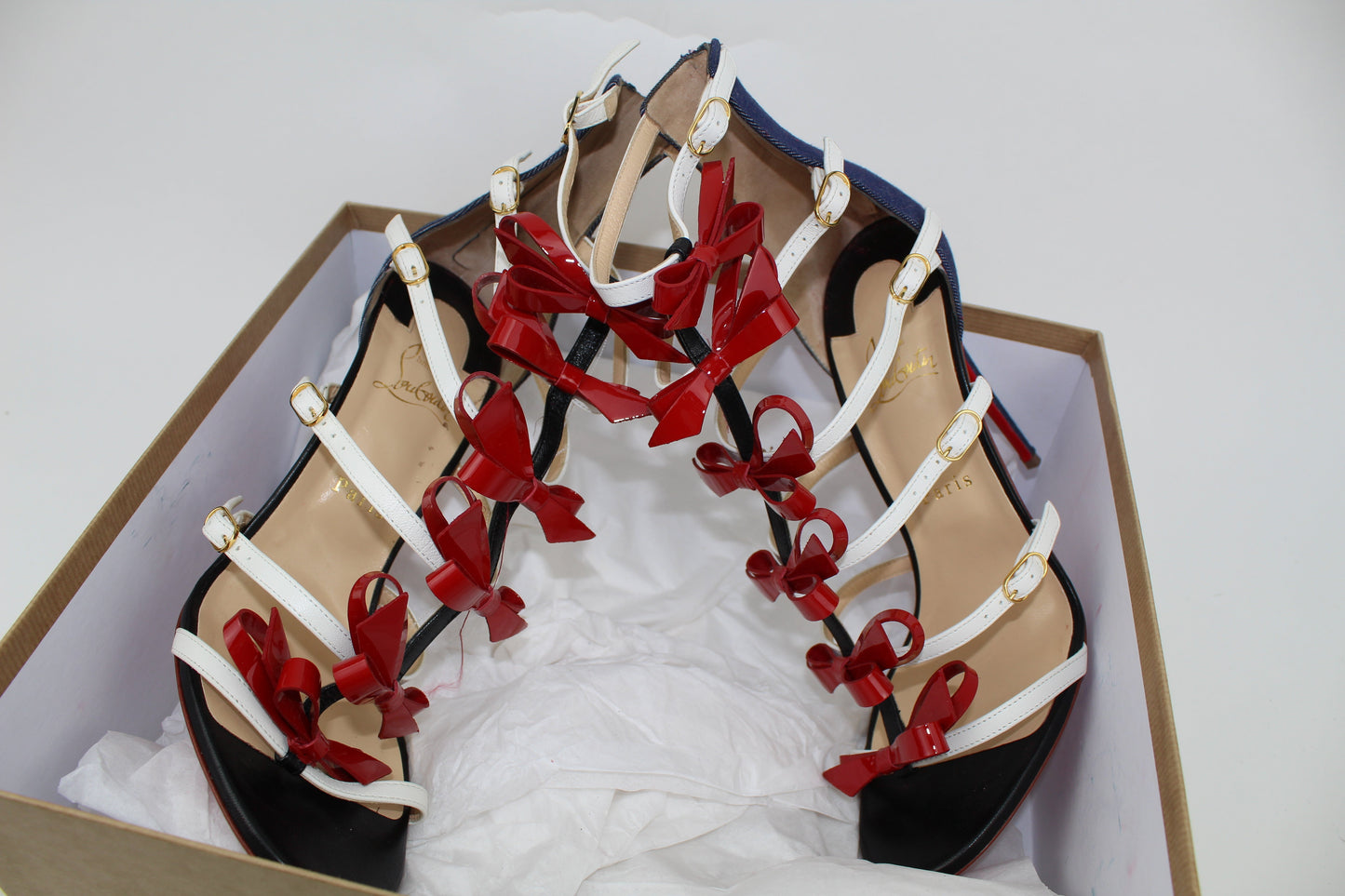 CHRISTIAN LOUBOUTIN GIRLISTRAPPI 100MM