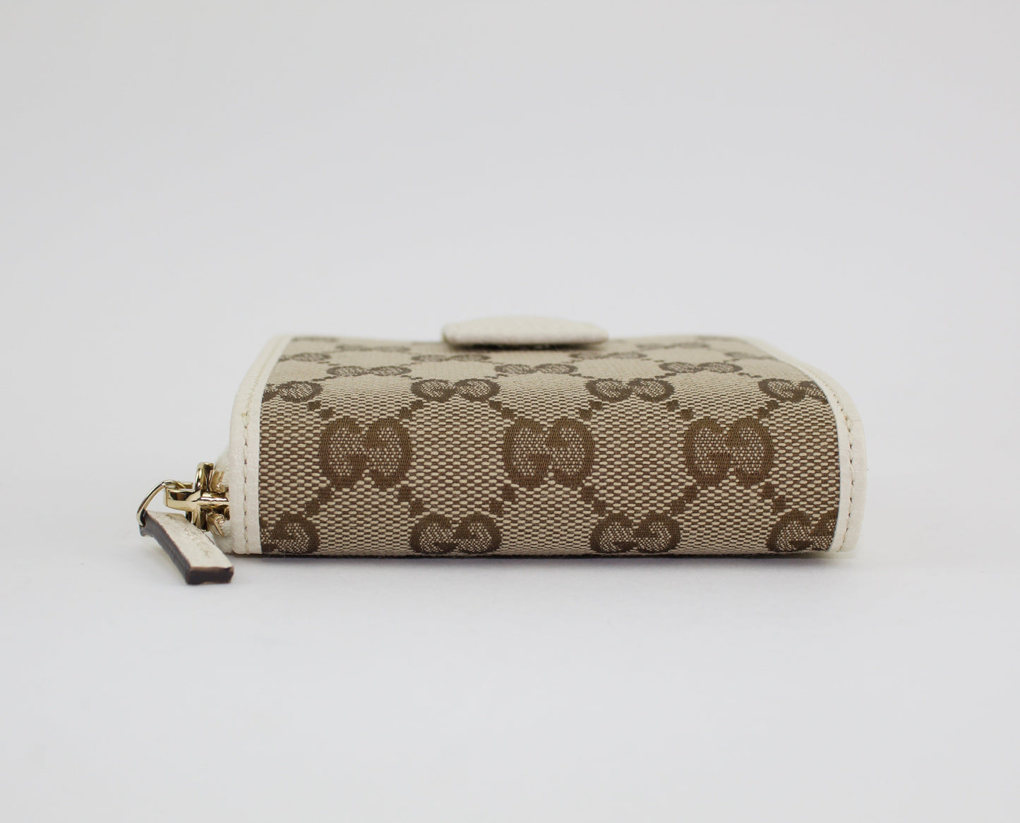 GUCCI GG BROWN SIGNATURE WALLET