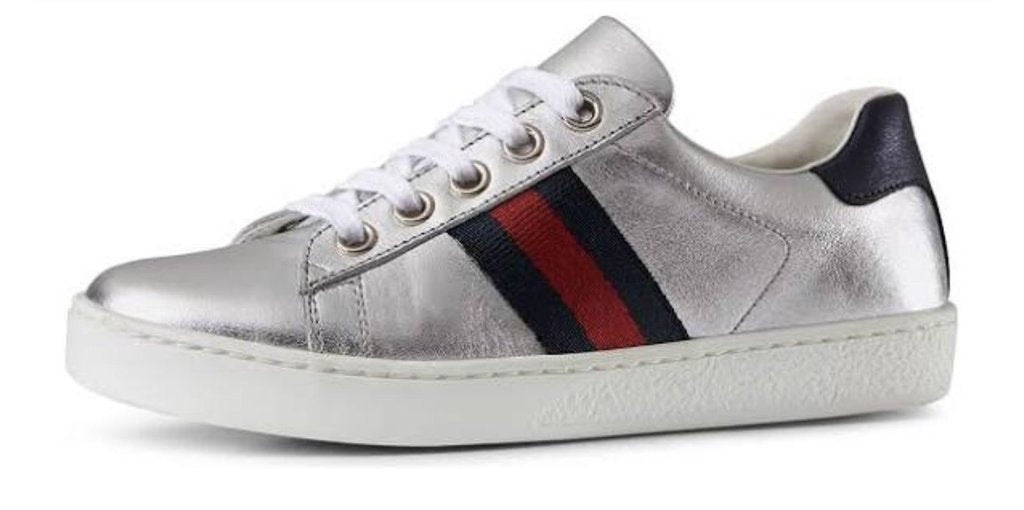 GUCCI ACE LEATHER SNEAKER