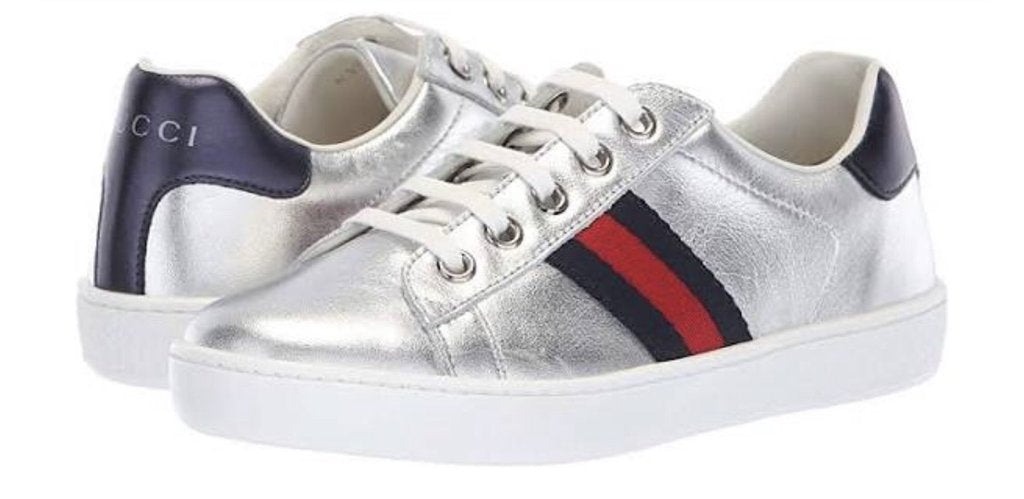 GUCCI ACE LEATHER SNEAKER