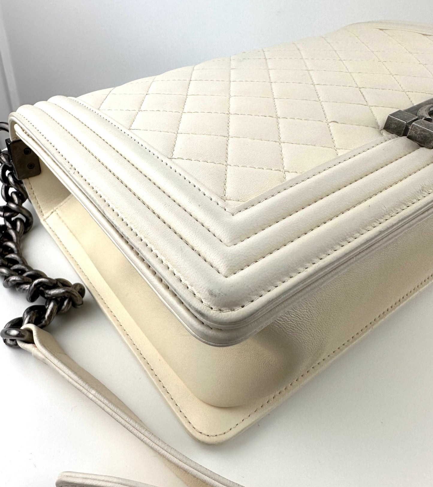 Chanel Lambskin Large Boy Bag