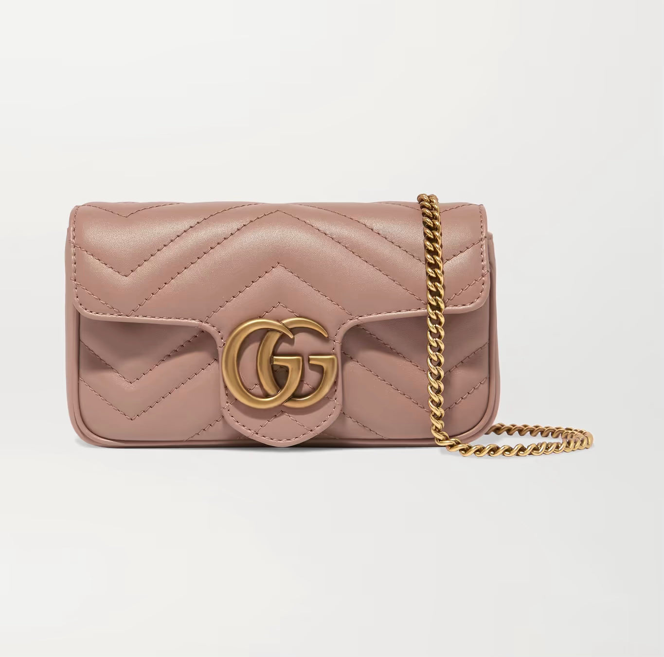 Gucci GG Marmont Super Mini Nude
