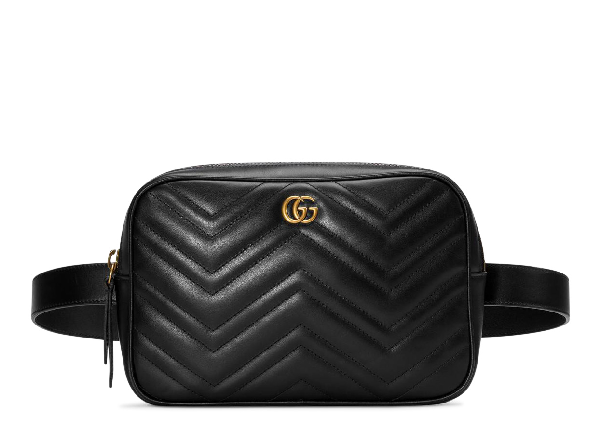 GUCCI GG MARMONT MATELASSE BELT BAG