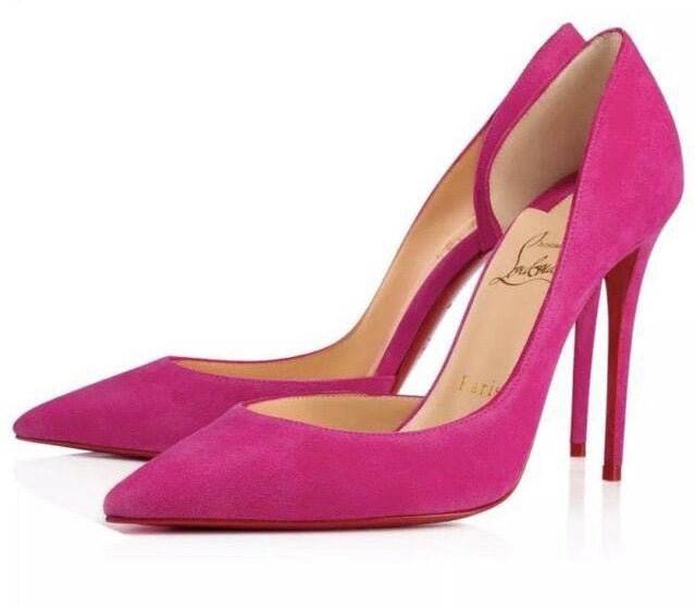 CHRISTIAN LOUBOUTIN IRIZA ROSA 100mm SIZE 39