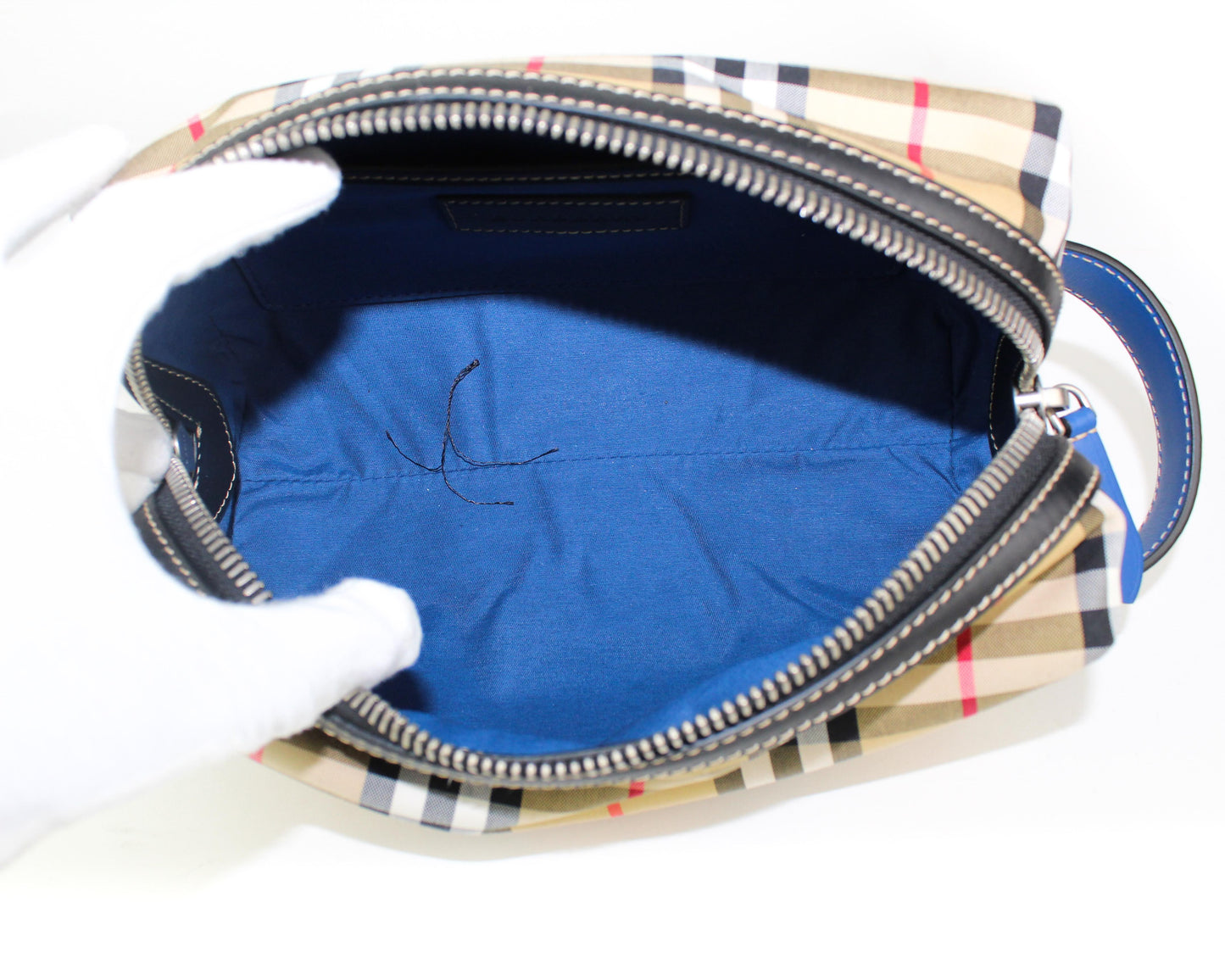 Burberry Vintage Check Canvas Toiletry pouch
