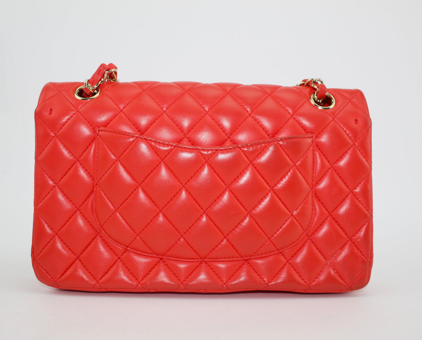 Chanel Lambskin Medium Double Flap Bag