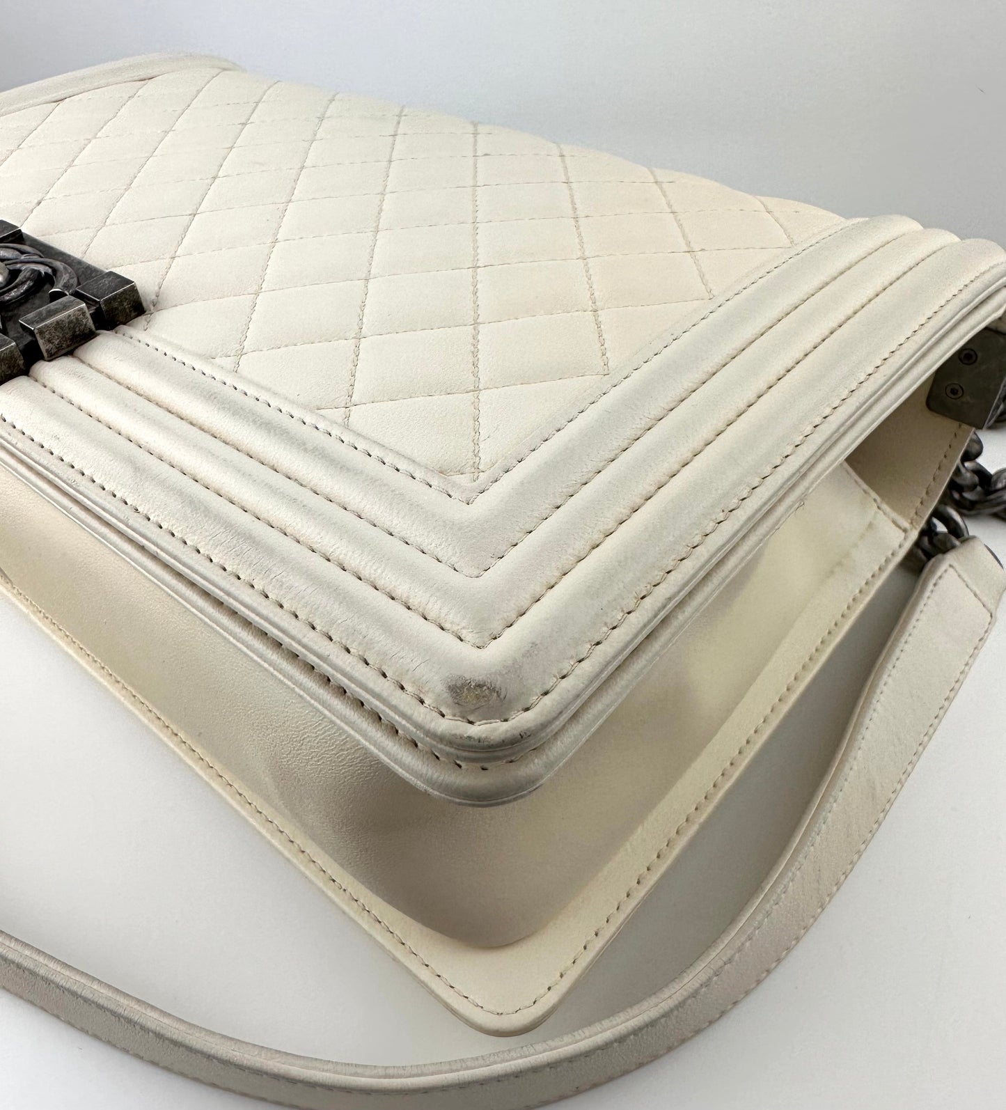 Chanel Lambskin Large Boy Bag