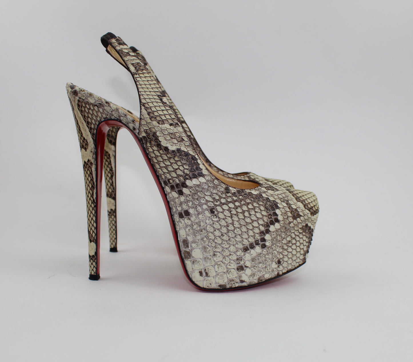 CHRISTIAN LOUBOUTIN PYTHON DAFSLING 160MM