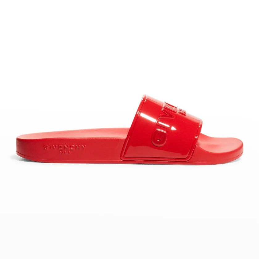 Givenchy Logo-embossed Rubber Slides