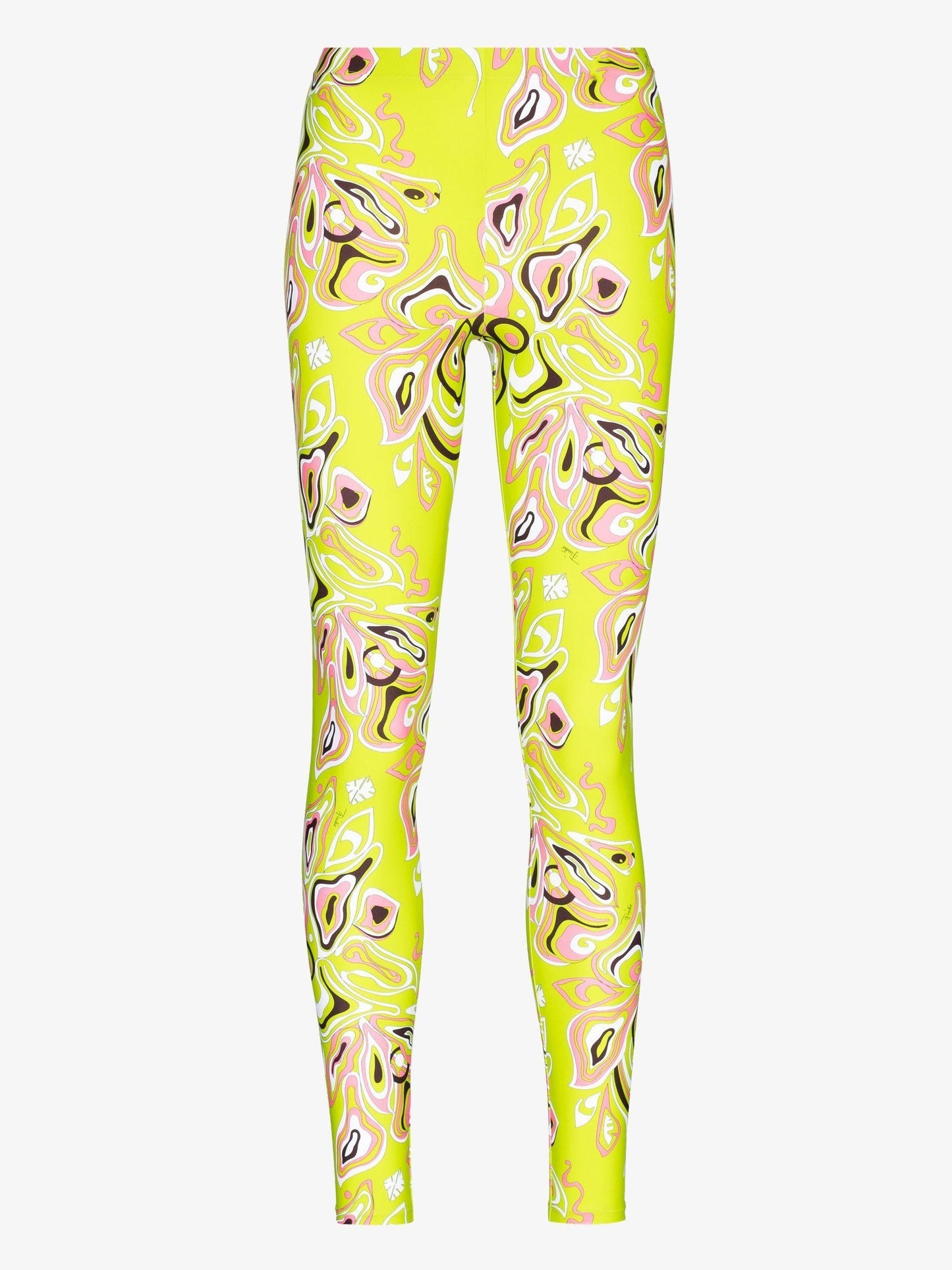 Emilio Pucci Stretch Leggings in Printed