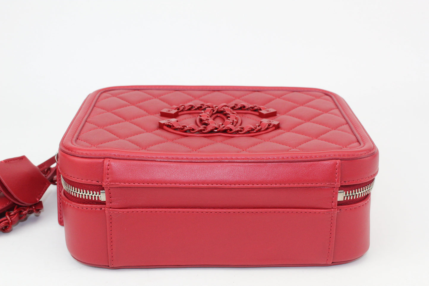 Chanel Medium Dark Red Vanity Case