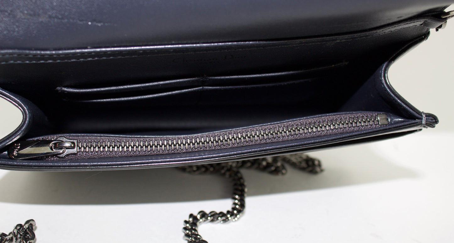 CHRISTIAN DIOR DIORAMA CHAIN POUCH