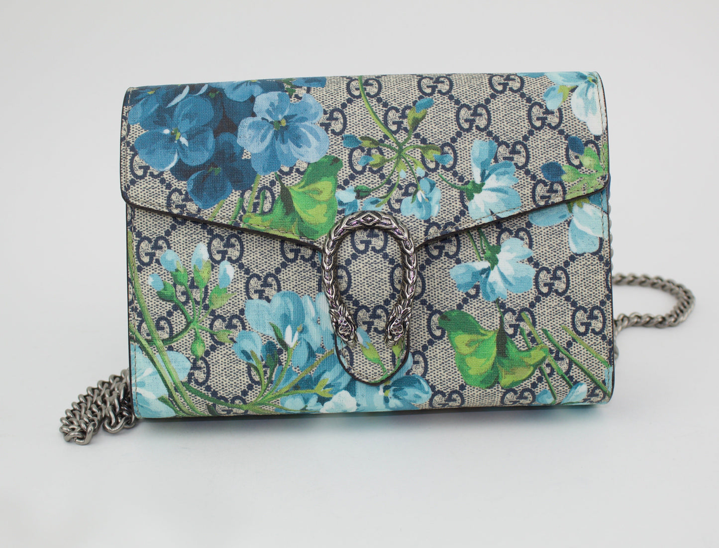 GUCCI DIONYSUS SMALL BLOOMS CHAIN BAG