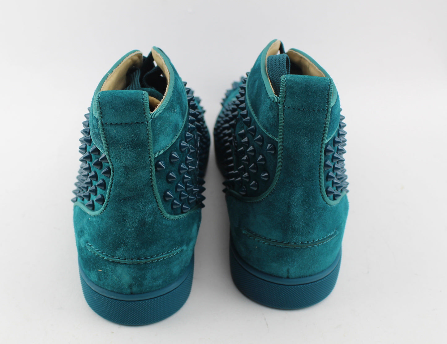 CHRISTIAN LOUBOUTIN  LOUIS SPIKES HIGH TOP SNEAKER SIZE 45