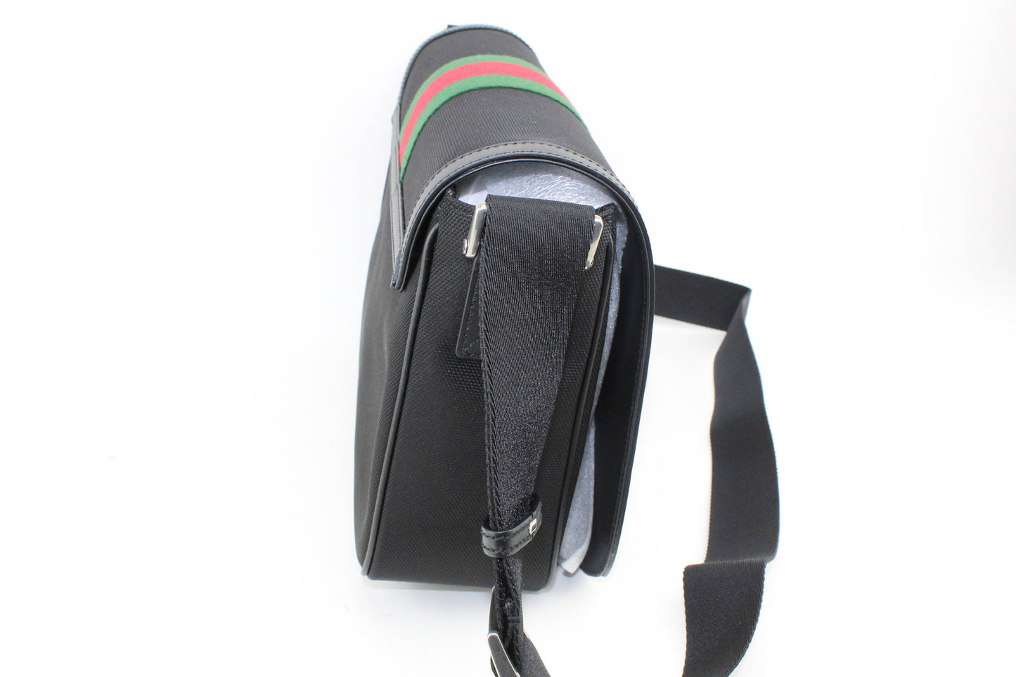 Gucci Canvas Cross Body Large Messenger Bag
